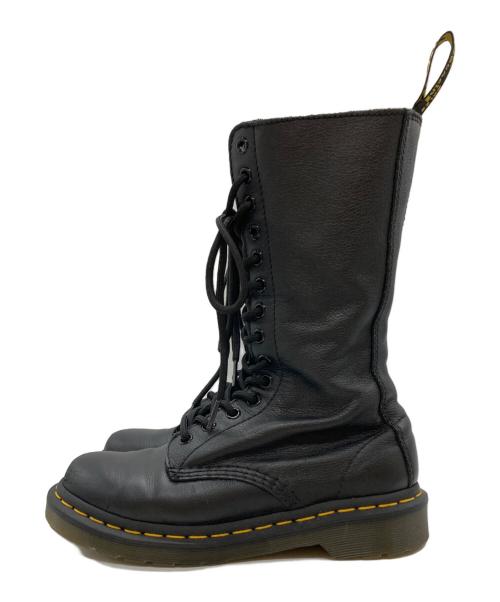 Dr.Martens（ドクターマーチン）Dr.Martens (ドクターマーチン) 14ホールブーツ ブラック サイズ:23cmの古着・服飾アイテム