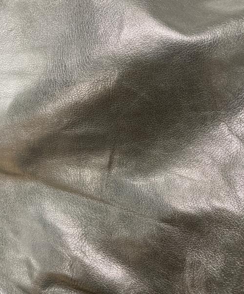 MIU MIU（ミュウミュウ）MIU MIU (ミュウミュウ) レザーパンツ ブラック サイズ:40の古着・服飾アイテム