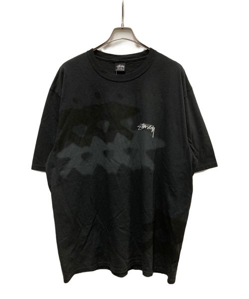 stussy（ステューシー）stussy (ステューシー) LOW TIDE TEE PIGMENT DYED ブラック サイズ:XLの古着・服飾アイテム
