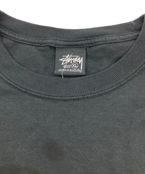 stussy（ステューシー）stussy (ステューシー) LOW TIDE TEE PIGMENT DYED ブラック サイズ:XLの古着・服飾アイテム