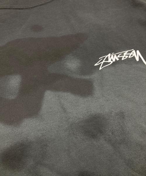 stussy（ステューシー）stussy (ステューシー) LOW TIDE TEE PIGMENT DYED ブラック サイズ:XLの古着・服飾アイテム