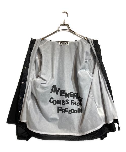 CDG（シーディージー）CDG (シーディージー) コーチングジャケット ブラック サイズ:XLの古着・服飾アイテム