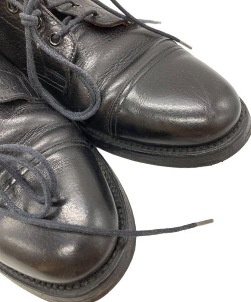 Crockett & Jones（クロケット＆ジョーンズ）Crockett & Jones (クロケット＆ジョーンズ) PAUL SMITH (ポールスミス) 別注レースアップブーツ ブラック サイズ:8Eの古着・服飾アイテム