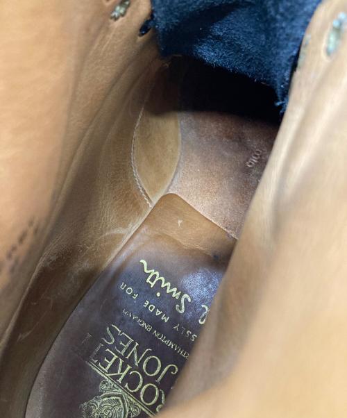 Crockett & Jones（クロケット＆ジョーンズ）Crockett & Jones (クロケット＆ジョーンズ) PAUL SMITH (ポールスミス) 別注レースアップブーツ ブラック サイズ:8Eの古着・服飾アイテム