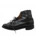 Crockett & Jones (クロケット＆ジョーンズ) PAUL SMITH (ポールスミス) 別注レースアップブーツ ブラック サイズ:8E：18000円