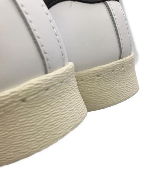adidas（アディダス）adidas (アディダス) BAPE BY A BATHING APE (ベイプバイアベイシングエイプ) Superstar 80s ホワイト サイズ:27.5の古着・服飾アイテム