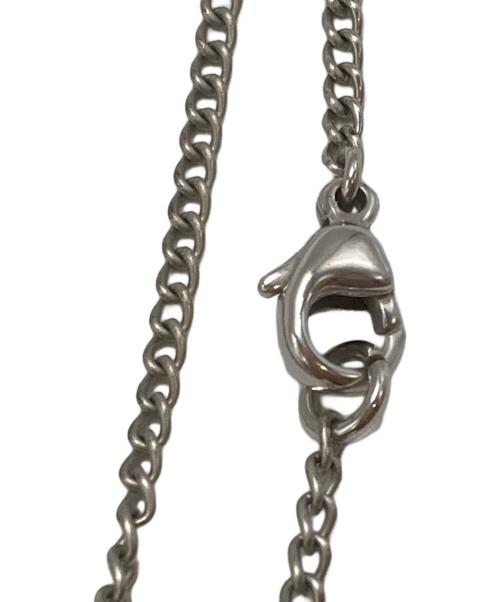 CHANEL（シャネル）CHANEL (シャネル) ココマークパールリボンネックレス シルバー サイズ:不明の古着・服飾アイテム