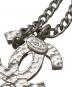 中古・古着 CHANEL (シャネル) ココマークパールリボンネックレス シルバー サイズ:不明：30000円