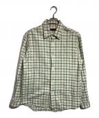 CABANキャバン）の古着「スプリングネルシャツ」｜ベージュ