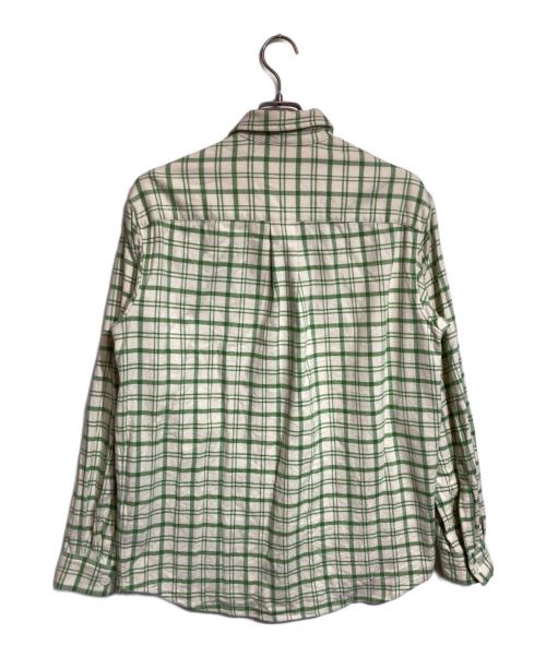 CABAN（キャバン）CABAN (キャバン) スプリングネルシャツ ベージュ サイズ:Mの古着・服飾アイテム