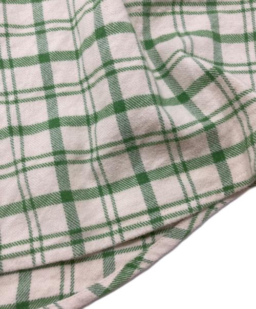 CABAN（キャバン）CABAN (キャバン) スプリングネルシャツ ベージュ サイズ:Mの古着・服飾アイテム