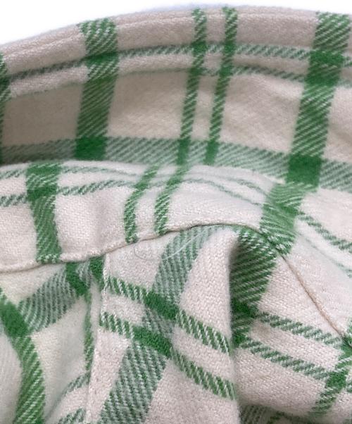 CABAN（キャバン）CABAN (キャバン) スプリングネルシャツ ベージュ サイズ:Mの古着・服飾アイテム