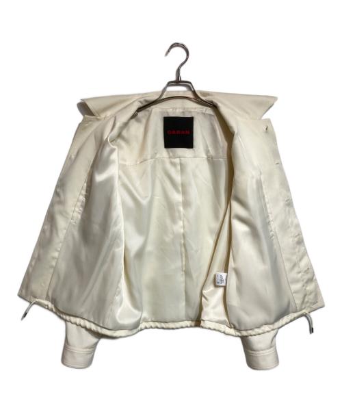 CABAN（キャバン）CABAN (キャバン) ウールツイル ブルゾン ベージュ サイズ:Mの古着・服飾アイテム