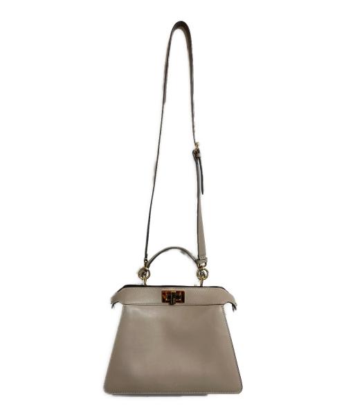 FENDI（フェンディ）FENDI (フェンディ) ピーカブーISee Uスモールバッグ グレー サイズ:不明の古着・服飾アイテム