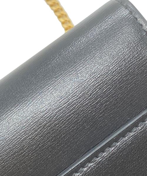 CELINE（セリーヌ）CELINE (セリーヌ) トリンオフ モバイルポーチ ブラックの古着・服飾アイテム