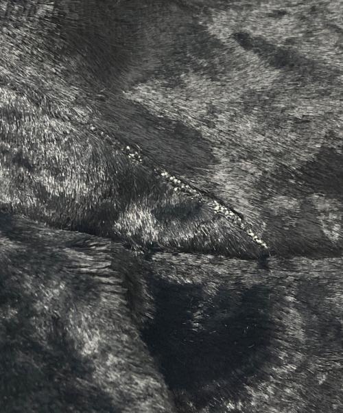 tricot COMME des GARCONS（トリココムデギャルソン）tricot COMME des GARCONS (トリココムデギャルソン) ベルベットシャツ ブラック サイズ:Mの古着・服飾アイテム