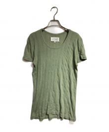 MARTIN MARGIELA（マルタン・マルジェラ）の古着「リブTee」｜グリーン