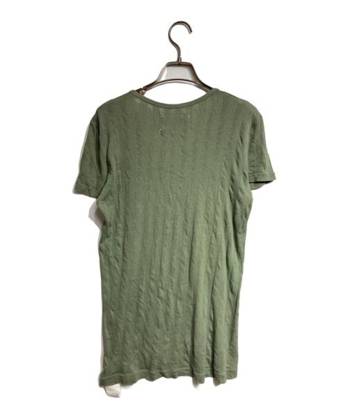 MARTIN MARGIELA（マルタン・マルジェラ）MARTIN MARGIELA (マルタン・マルジェラ) リブTee グリーン サイズ:44の古着・服飾アイテム