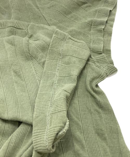 MARTIN MARGIELA（マルタン・マルジェラ）MARTIN MARGIELA (マルタン・マルジェラ) リブTee グリーン サイズ:44の古着・服飾アイテム