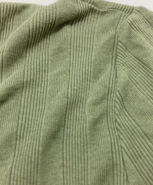 MARTIN MARGIELA（マルタン・マルジェラ）MARTIN MARGIELA (マルタン・マルジェラ) リブTee グリーン サイズ:44の古着・服飾アイテム