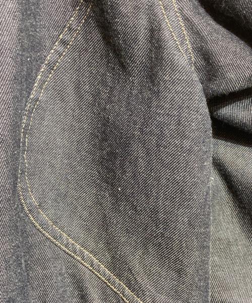 FenG CHen WANG（フェンチェンワン）FenG CHen WANG (フェンチェンワン) paneled jacket ブルー×ブラック サイズ:Ｍの古着・服飾アイテム