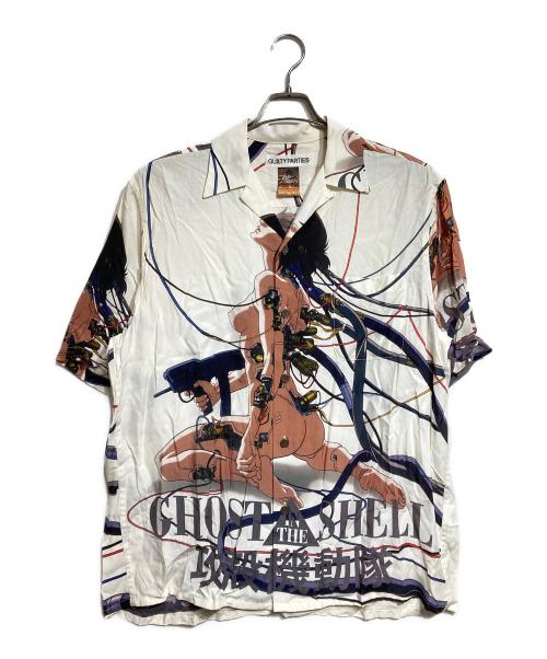 WACKO MARIA（ワコマリア）WACKO MARIA (ワコマリア) 攻殻機動隊 (コウカクキドウタイ) HAWAIIAN SHIRT/ハワイアンシャツ/攻殻機動隊 ホワイト サイズ:Lの古着・服飾アイテム