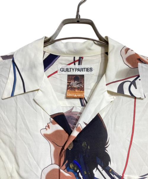 WACKO MARIA（ワコマリア）WACKO MARIA (ワコマリア) 攻殻機動隊 (コウカクキドウタイ) HAWAIIAN SHIRT/ハワイアンシャツ/攻殻機動隊 ホワイト サイズ:Lの古着・服飾アイテム