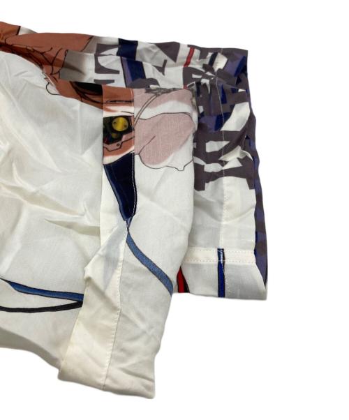 WACKO MARIA（ワコマリア）WACKO MARIA (ワコマリア) 攻殻機動隊 (コウカクキドウタイ) HAWAIIAN SHIRT/ハワイアンシャツ/攻殻機動隊 ホワイト サイズ:Lの古着・服飾アイテム