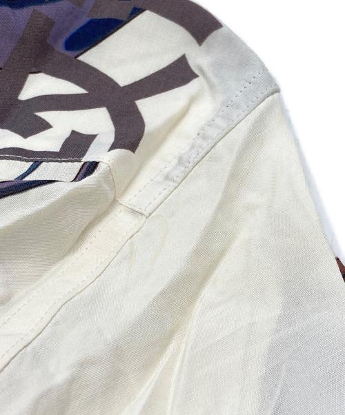 WACKO MARIA（ワコマリア）WACKO MARIA (ワコマリア) 攻殻機動隊 (コウカクキドウタイ) HAWAIIAN SHIRT/ハワイアンシャツ/攻殻機動隊 ホワイト サイズ:Lの古着・服飾アイテム