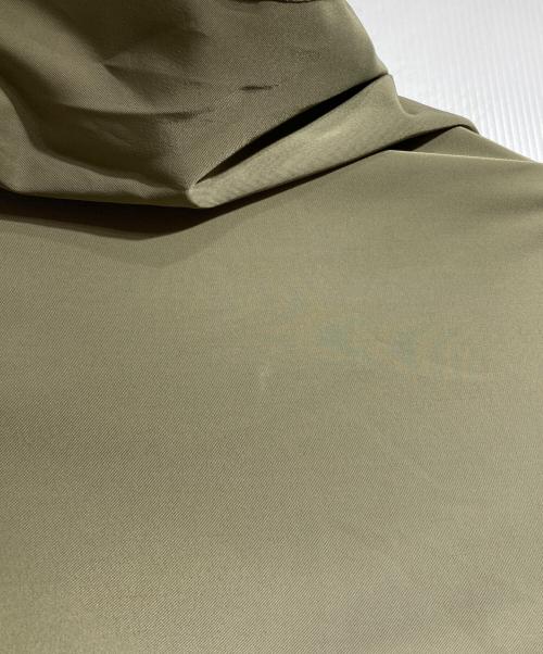 MM6 Maison Margiela（エムエムシックスメゾンマルジェラ）MM6 Maison Margiela (エムエムシックスメゾンマルジェラ) ドレープブラウス/Draped blouse カーキ サイズ:38の古着・服飾アイテム