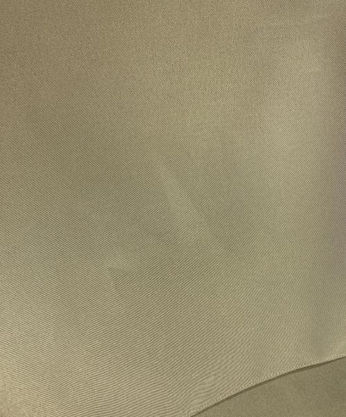 MM6 Maison Margiela（エムエムシックスメゾンマルジェラ）MM6 Maison Margiela (エムエムシックスメゾンマルジェラ) ドレープブラウス/Draped blouse カーキ サイズ:38の古着・服飾アイテム