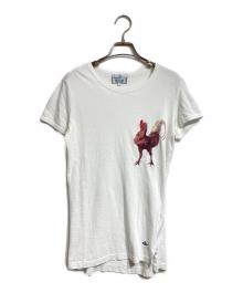 Vivienne Westwood man（ヴィヴィアン ウェストウッド マン）の古着「鶏プリントTシャツ/Chicken-print T-shirt」｜ホワイト