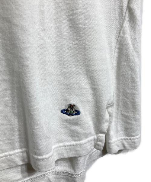 Vivienne Westwood man（ヴィヴィアン ウェストウッド マン）Vivienne Westwood man (ヴィヴィアン ウェストウッド マン) 鶏プリントTシャツ/Chicken-print T-shirt ホワイト サイズ:Sの古着・服飾アイテム
