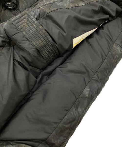 MONCLER（モンクレール）MONCLER (モンクレール) HAMMONDダウンジャケット ブラック×カーキ サイズ:1の古着・服飾アイテム