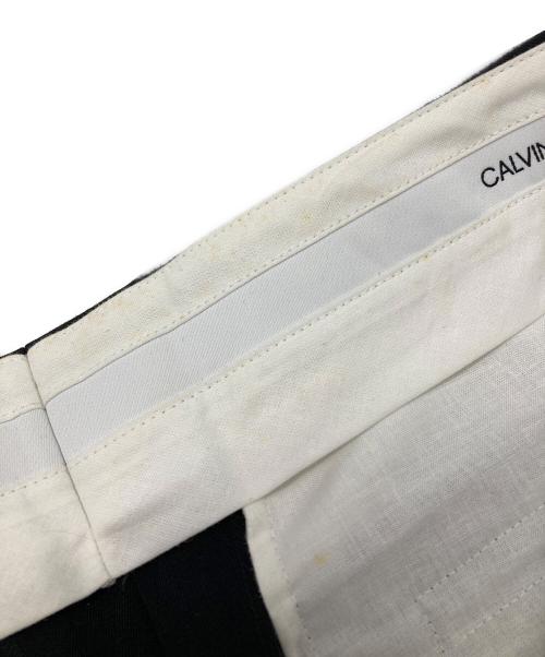 CALVIN KLEIN 205W39NYC（カルバンクライン205W39NYC）CALVIN KLEIN 205W39NYC (カルバンクライン205W39NYC) サイドラインパンツ ブラック サイズ:48の古着・服飾アイテム