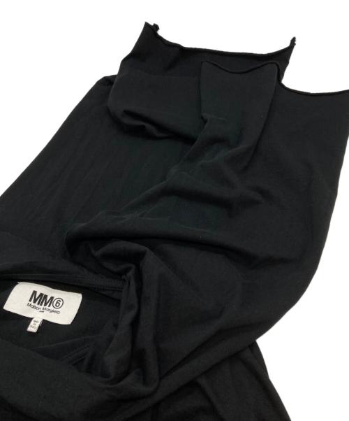 MM6 Maison Margiela（エムエムシックスメゾンマルジェラ）MM6 Maison Margiela (エムエムシックスメゾンマルジェラ) 長袖ワンピース ブラック サイズ:XSの古着・服飾アイテム