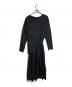 MM6 Maison Margiela (エムエムシックスメゾンマルジェラ) 長袖ワンピース ブラック サイズ:XS：11000円