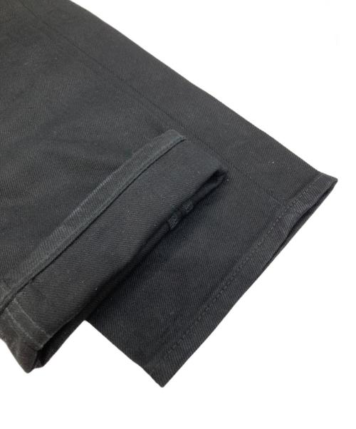 CELINE（セリーヌ）CELINE (セリーヌ) ブラックコットンデニムパンツ ブラック サイズ:29の古着・服飾アイテム