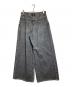 JOHN LAWRENCE SULLIVAN (ジョン ローレンス サリバン) Washed denim super wide pants グレー サイズ:46：28000円