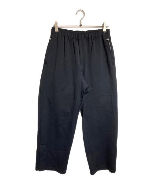 08sircus（ゼロエイトサーカス）08sircus (ゼロエイトサーカス) Modern jersey track pants ブラック サイズ:5の古着・服飾アイテム