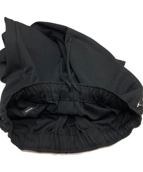 08sircus（ゼロエイトサーカス）08sircus (ゼロエイトサーカス) Modern jersey track pants ブラック サイズ:5の古着・服飾アイテム