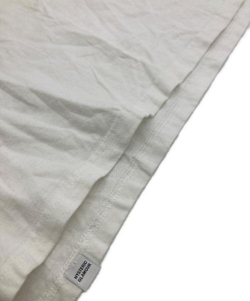 histeric（ヒステリック）histeric (ヒステリック) プリントTシャツ ホワイト サイズ:Lの古着・服飾アイテム
