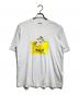 MSGM（エムエスジーエム）の古着「CAT LOGO BAG Tシャツ/キャットロゴTシャツ」｜ホワイト