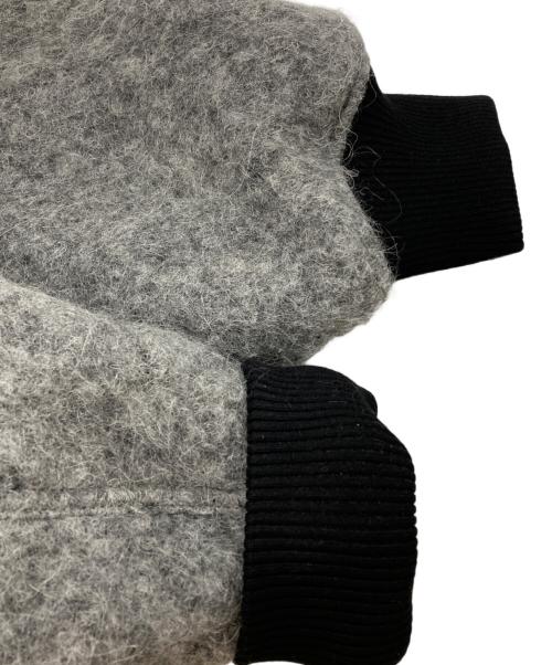 DRIES VAN NOTEN（ドリスヴァンノッテン）DRIES VAN NOTEN (ドリスヴァンノッテン) Loose fit bomber jacket グレー サイズ:Sの古着・服飾アイテム