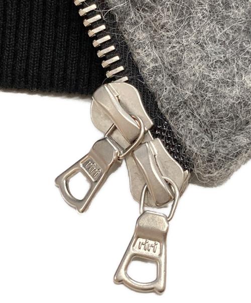 DRIES VAN NOTEN（ドリスヴァンノッテン）DRIES VAN NOTEN (ドリスヴァンノッテン) Loose fit bomber jacket グレー サイズ:Sの古着・服飾アイテム