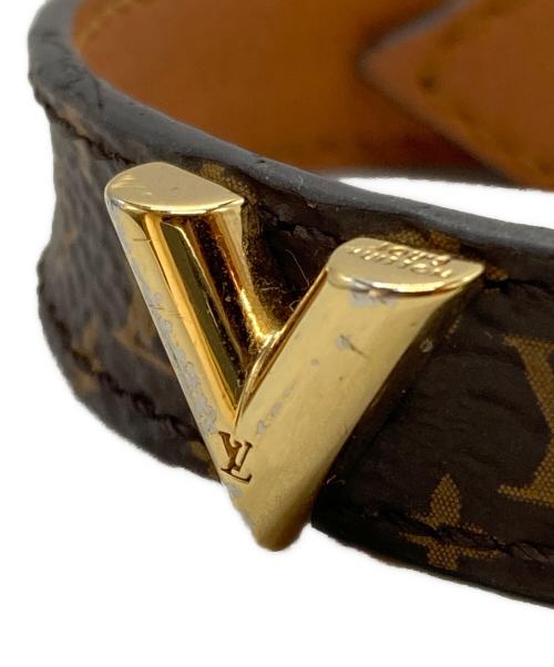 LOUIS VUITTON（ルイ ヴィトン）LOUIS VUITTON (ルイ ヴィトン) ブラスレ エセンシャル V ブレスレット ブラウン サイズ:17の古着・服飾アイテム