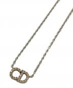 Christian Diorクリスチャン ディオール）の古着「CDロゴネックレス」｜シルバー