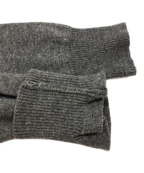 COMME des GARCONS HOMME（コムデギャルソン オム）COMME des GARCONS HOMME (コムデギャルソン オム) ウールニットカーディガン グレー サイズ:Ｍの古着・服飾アイテム
