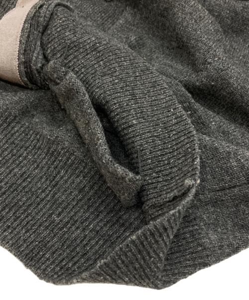 COMME des GARCONS HOMME（コムデギャルソン オム）COMME des GARCONS HOMME (コムデギャルソン オム) ウールニットカーディガン グレー サイズ:Ｍの古着・服飾アイテム