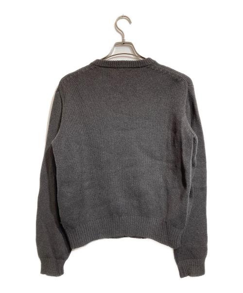 Y's for men（ワイズフォーメン）Y'S for men (ワイズフォーメン) Vネックニット グレー サイズ:Freeの古着・服飾アイテム